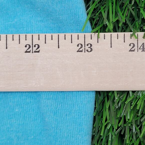 Vintage 80s Saturdays MOD Polo Shirt L/XL 23x28 Single-Stitch - Picture 4 of 12